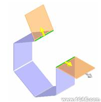 SolidWorks鈑金設計(一)——基體法蘭、邊線法蘭與斜接法蘭solidworks simulation分析案例圖片26
