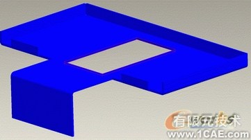 proe中鈑金法蘭壁的設計proe技術圖片2