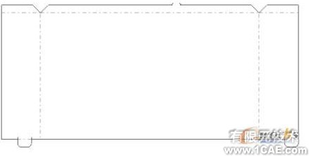 SolidWorks鈑金特征設(shè)計(jì)(三)solidworks simulation分析案例圖片15