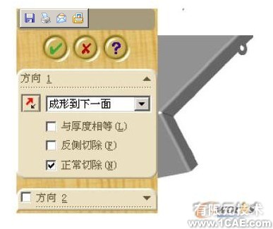 SolidWorks鈑金特征設(shè)計(jì)(三)solidworks仿真分析圖片圖片18