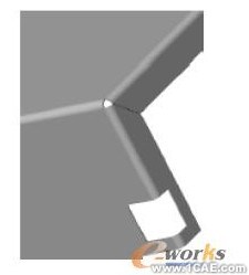 SolidWorks鈑金特征設(shè)計(jì)(三)solidworks simulation分析案例圖片23