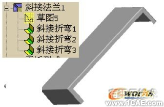 SolidWorks鈑金特征設計(二)solidworks simulation分析案例圖片6