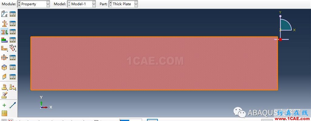 ABAQUS案例的Abaqus/CAE再現—厚板輥壓abaqus有限元培訓教程圖片19
