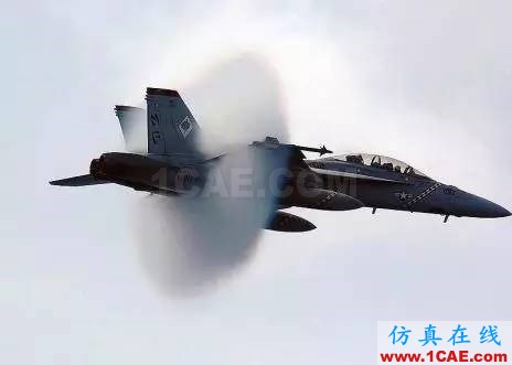 飛機(jī)超音速飛行突破音障瞬間，場(chǎng)面驚人！Actran技術(shù)圖片6