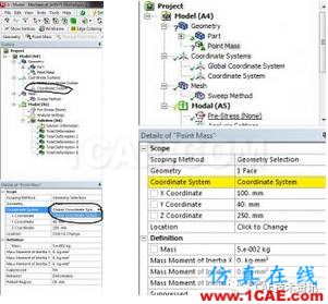 Ansys Point mass質(zhì)量點(diǎn)的相關(guān)問題ansys培訓(xùn)的效果圖片4