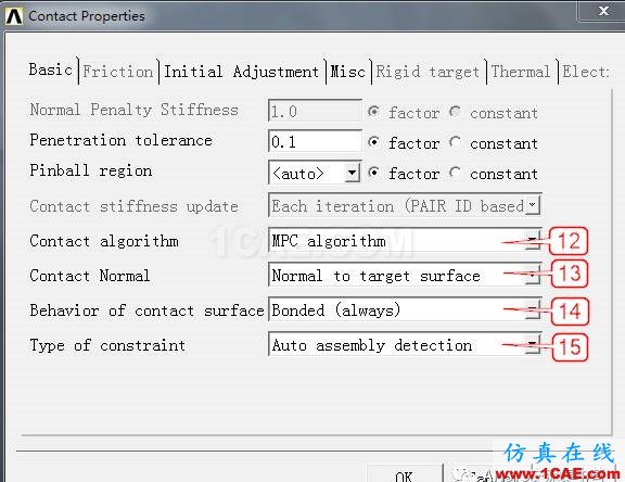 Ansys梁單元與實體單元連接ansys結(jié)果圖片5