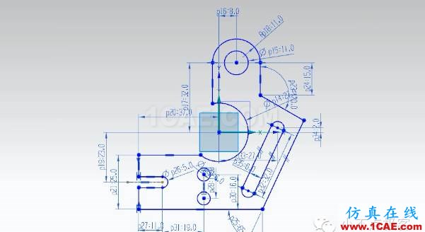 小康分享：UG/NX同步建模教程（11）之草圖繪制  | 點(diǎn)客開(kāi)講ug培訓(xùn)資料圖片3