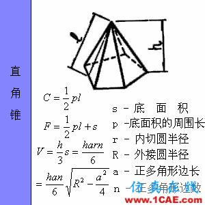 快接收，工程常用的各種圖形計(jì)算公式都在這了！AutoCAD培訓(xùn)教程圖片43