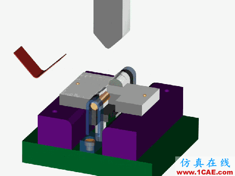 什么是沖壓？這些動(dòng)圖太直觀了 一文秒懂汽車沖壓工藝autoform鈑金分析圖片8