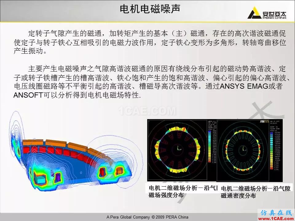 電機振動噪聲分析解決方案Maxwell技術圖片7