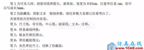 技能！CREO2.0工程圖（打印模版設置）pro/e圖片3