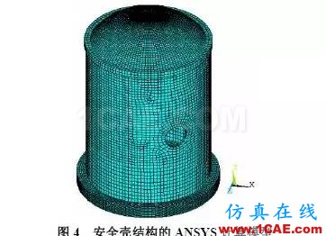 基于ANSYS 的核電廠安全殼結構的非線性有限元分析ansys結果圖片6