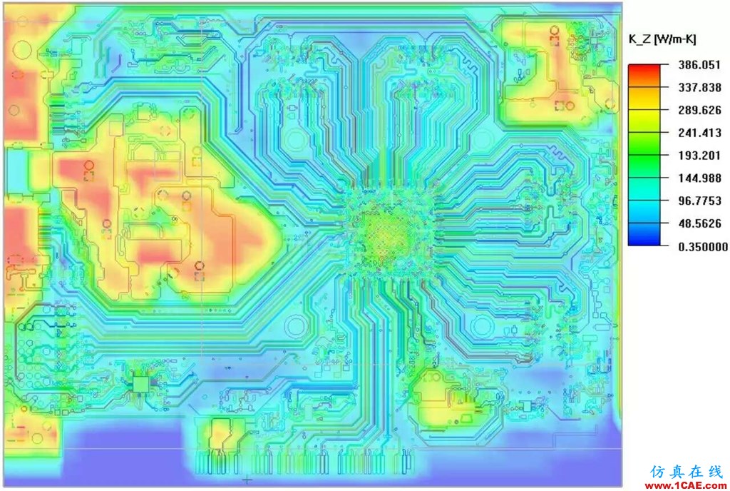 CFD熱分析案例、PCB綜合分析案例+有限元仿真分析相關(guān)圖片4
