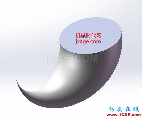 SolidWorks如何通過掃描創(chuàng)建太極圖？solidworks simulation分析案例圖片10
