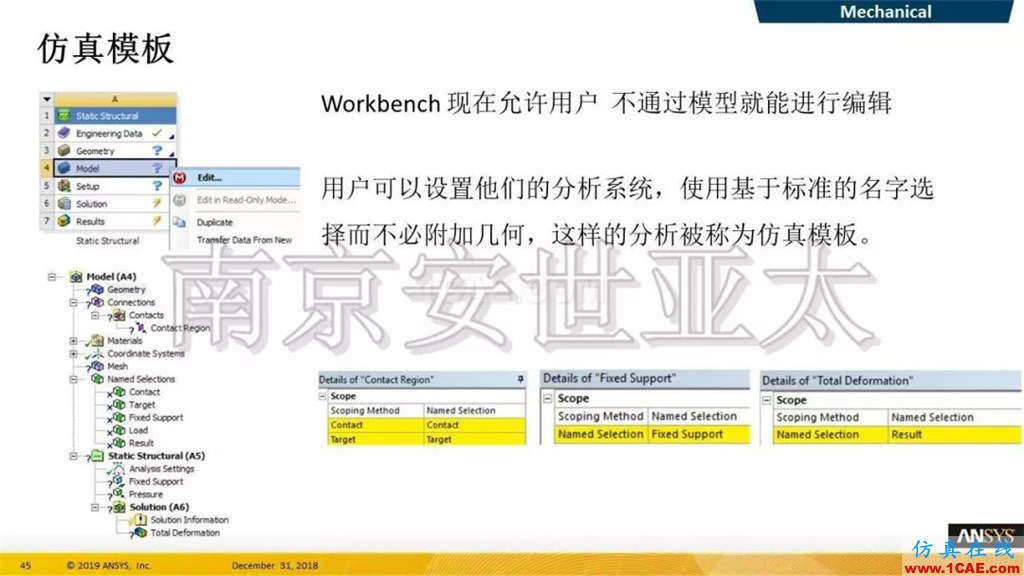 最新版本ANSYS 2019R1結(jié)構(gòu)新功能介紹(一)ansys仿真分析圖片23