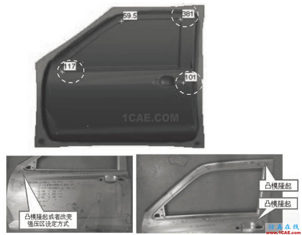 模具技術分享 | Autoform汽車覆蓋件模具全工序沖壓模擬技術開發(fā)與應用autoform分析圖片9