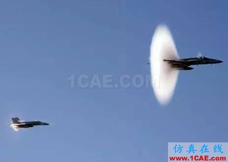 飛機(jī)超音速飛行突破音障瞬間，場(chǎng)面驚人！Actran分析案例圖片8