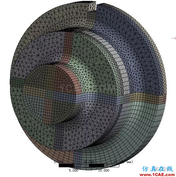 實例操作|新能源汽車用永磁電機轉子的全磚形單元劃分方法Maxwell技術圖片43