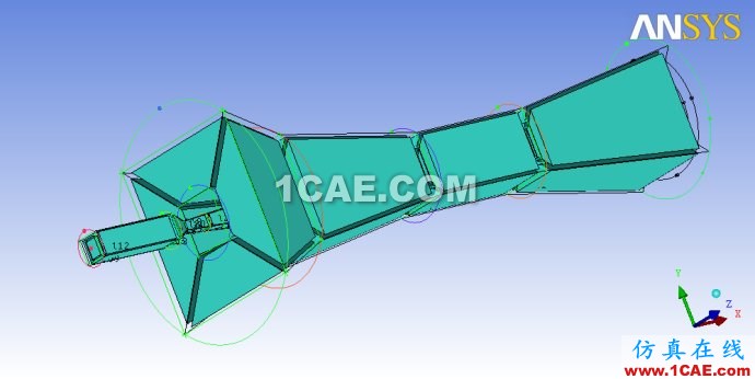 使用icem對(duì)Ejector劃分O-block 使用icem對(duì)Ejector劃分O-block