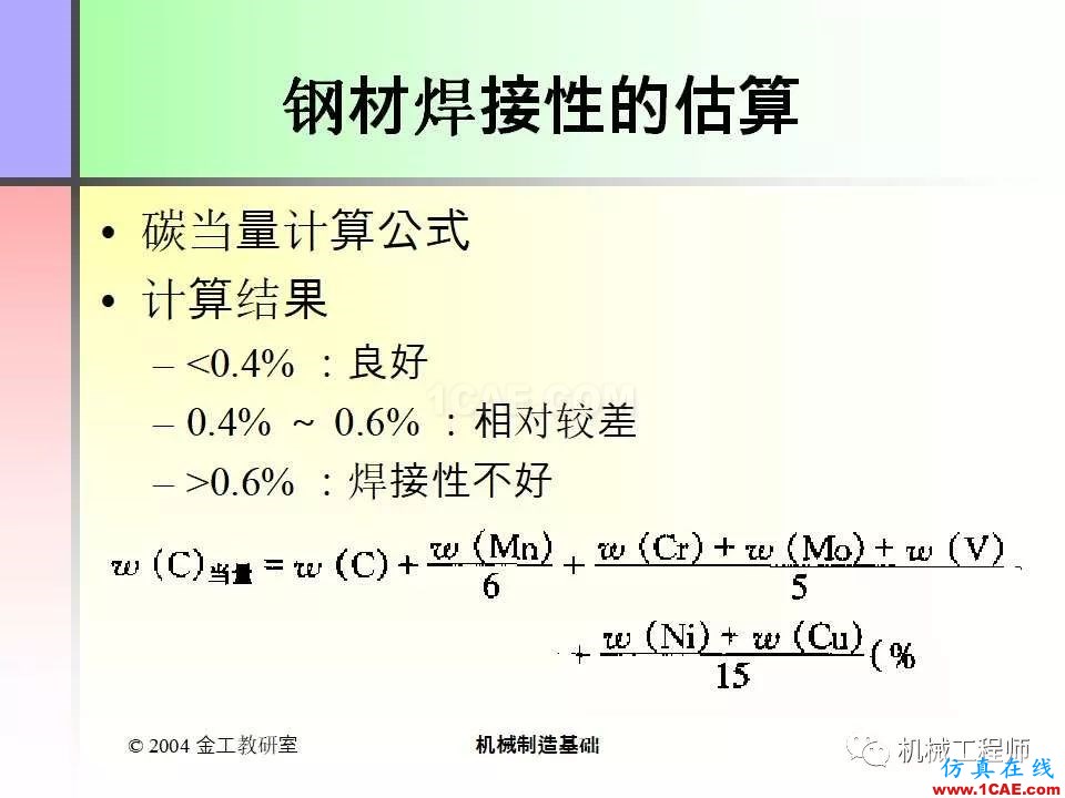 【專業(yè)積累】100頁(yè)P(yáng)PT，全面了解焊接工藝機(jī)械設(shè)計(jì)教程圖片61