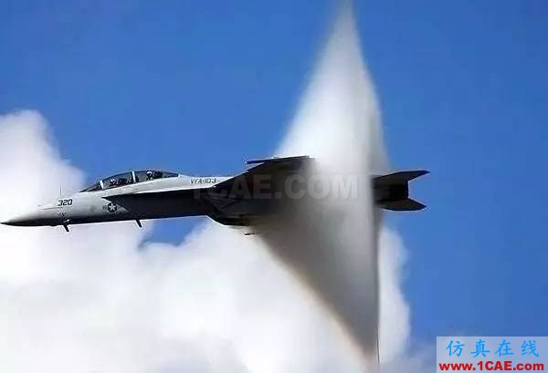 飛機(jī)超音速飛行突破音障瞬間，場(chǎng)面驚人！Actran培訓(xùn)教程圖片3