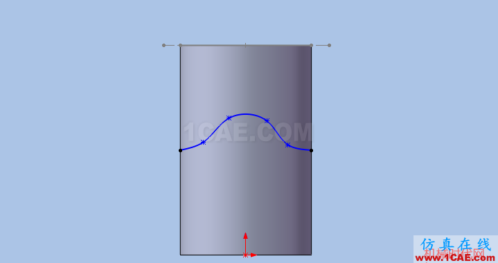 solidworks如何使用投影曲線？solidworks仿真分析圖片11