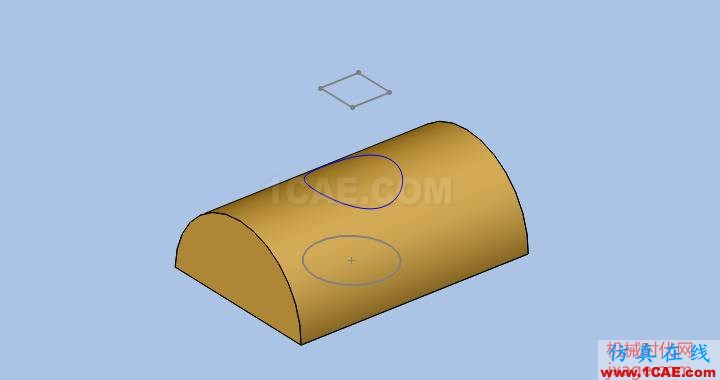 solidworks如何使用投影曲線？solidworks simulation應(yīng)用技術(shù)圖片3