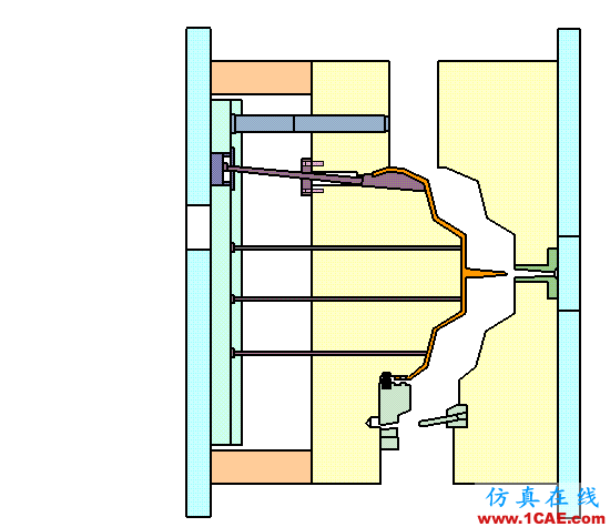 一目了然模具動(dòng)態(tài)圖，再不懂就不做設(shè)計(jì)了ug模具設(shè)計(jì)技術(shù)圖片4