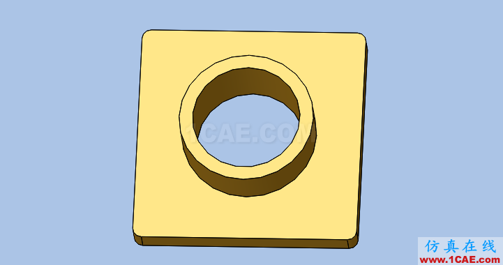 solidworks如何使用孔特征？solidworks simulation培訓教程圖片7