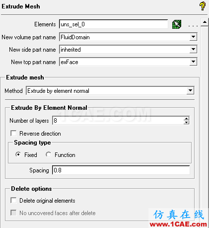 ICEM wbr //wbr/wbr/wbr/wbr/wbr/wbr/wbr/wbrCFD中拉伸網(wǎng)格 ICEM CFD中的拉伸網(wǎng)格功能icem仿真分析圖片6