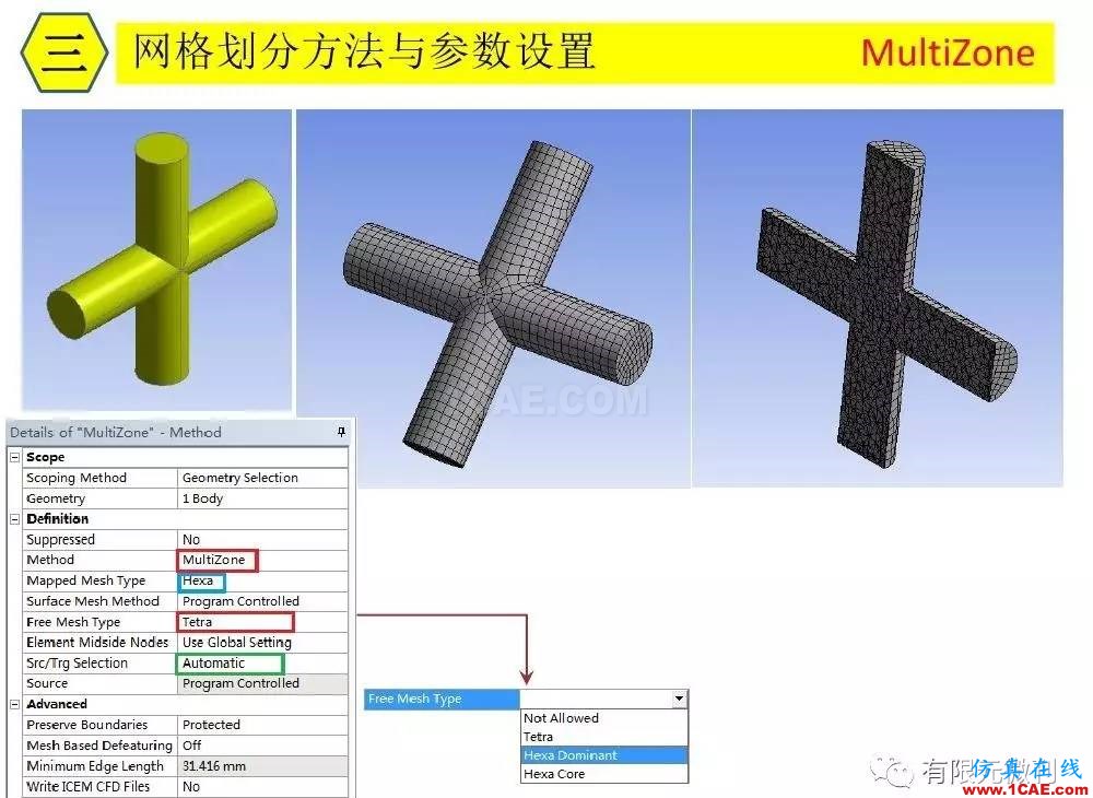 【有限元培訓三】ANSYS-Workbench網(wǎng)格劃分ansys結構分析圖片25