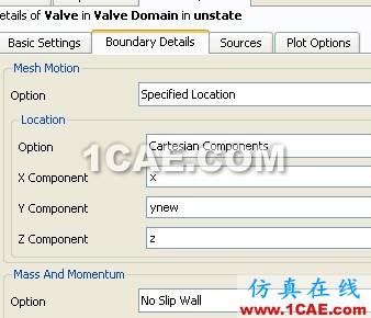 CFX高級(jí)應(yīng)用——如何模擬閥完全關(guān)閉到開(kāi)啟的過(guò)程 CFX高級(jí)應(yīng)用——如何模擬閥完全關(guān)閉到開(kāi)啟的過(guò)程