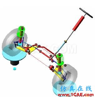 獨(dú)立懸架中轉(zhuǎn)向驅(qū)動(dòng)軸布置的仿真優(yōu)化 - 林子 - 林子清風(fēng) CAE/CFD工作室 懸架動(dòng)力學(xué)仿真模型