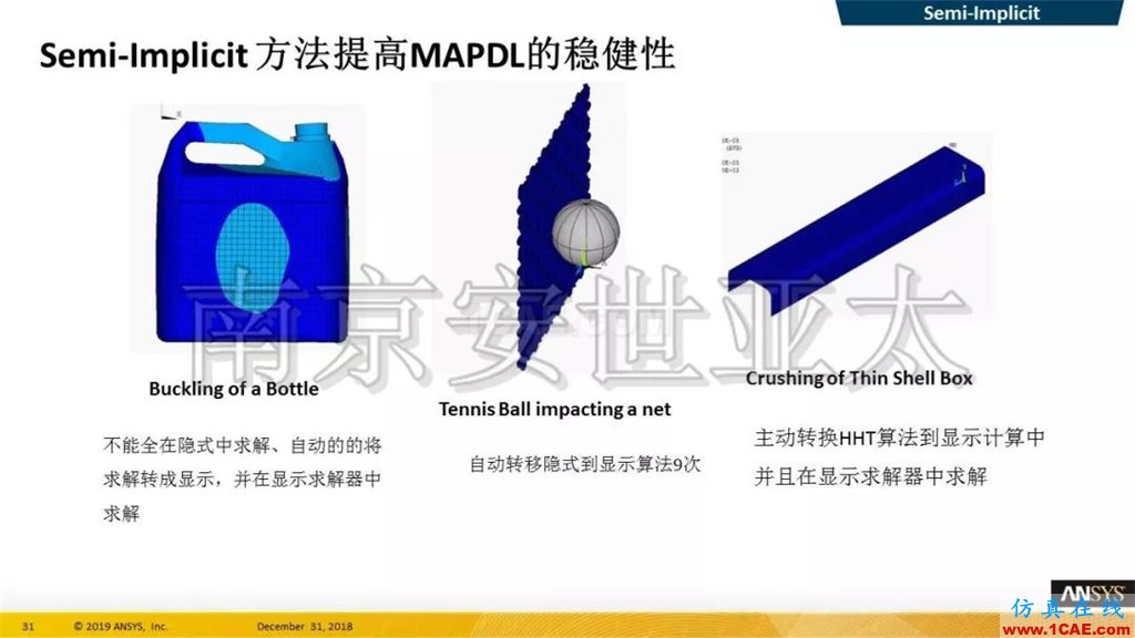 最新版本ANSYS 2019R1結(jié)構(gòu)新功能介紹(一)ansys分析案例圖片15