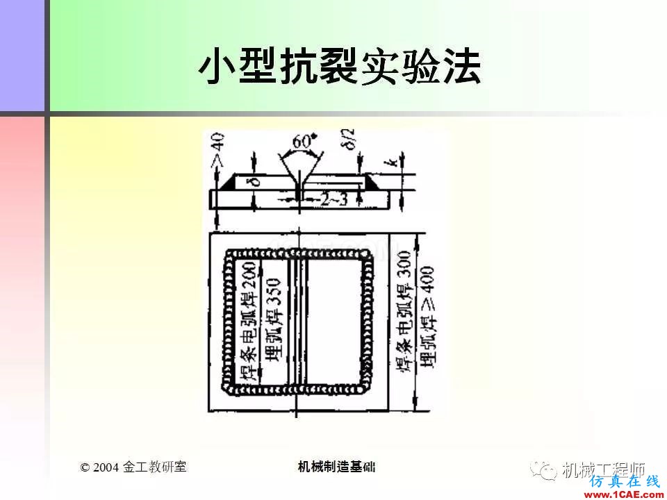 【專業(yè)積累】100頁(yè)P(yáng)PT，全面了解焊接工藝機(jī)械設(shè)計(jì)教程圖片62