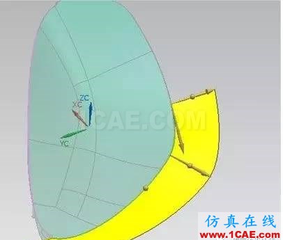 ug模具設(shè)計(jì)之用掃掠構(gòu)建無(wú)利角分型面的方法ug設(shè)計(jì)教程圖片5