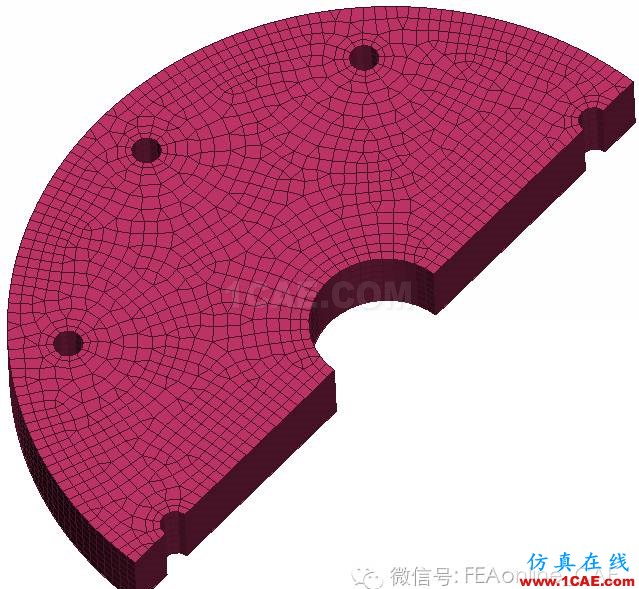 基于Abaqus的周向不連續(xù)問(wèn)題二維簡(jiǎn)化方法abaqus有限元仿真圖片2