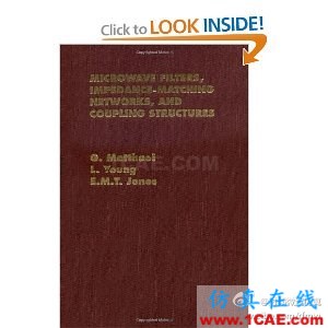 射頻微波濾波器書(shū)籍 射頻微波濾波器書(shū)籍