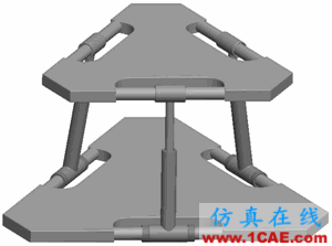 基于Pro/E和ADAMS的少自由度并聯(lián)機(jī)構(gòu)運(yùn)動(dòng)仿真 - 林子 - 林子清風(fēng) CAE/CFD工作室 基于Pro/E和ADAMS的少自由度并聯(lián)機(jī)構(gòu)運(yùn)動(dòng)仿真ansys分析案例圖片1