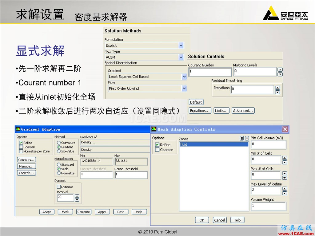 高級應(yīng)用分享 | Fluent二維激波撲捉fluent流體分析圖片12