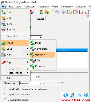 ABAQUS與HyperMesh系列(一)——基礎(chǔ)建模hypermesh分析圖片12