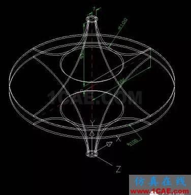AutoCAD曲面實(shí)體造型實(shí)例 AutoCAD曲面實(shí)體造型實(shí)例AutoCAD分析案例圖片11