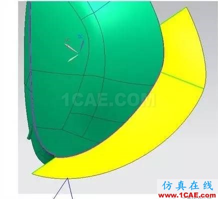 ug模具設(shè)計(jì)之用掃掠構(gòu)建無(wú)利角分型面的方法ug設(shè)計(jì)教程圖片6