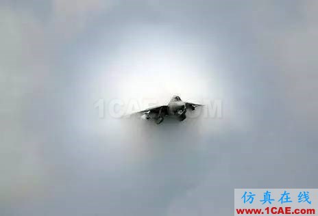 飛機(jī)超音速飛行突破音障瞬間，場(chǎng)面驚人！Actran學(xué)習(xí)資料圖片12