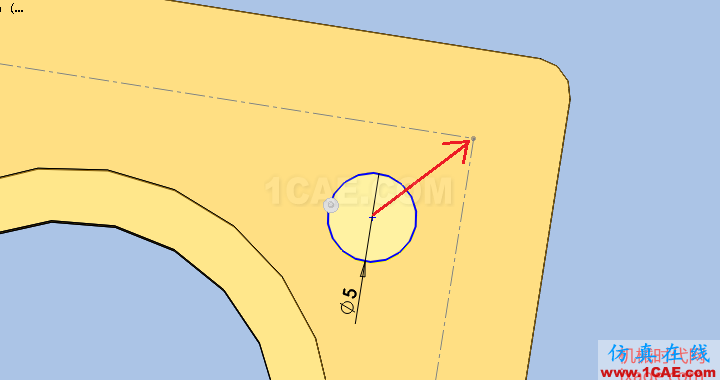 solidworks如何使用孔特征？solidworks simulation培訓教程圖片4