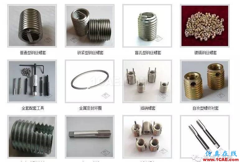 【專業(yè)積累】一文全懂——鋼絲螺套分類、應(yīng)用、工藝和使用方法機械設(shè)計案例圖片3