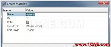 HyperWorks Tips & Tricks：使用創(chuàng)建Component對話框創(chuàng)建Component并自動關聯(lián)hypermesh分析圖片5