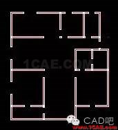 AutoCAD繪制室內(nèi)設計圖步驟 AutoCAD繪制室內(nèi)設計圖步驟AutoCAD分析案例圖片15