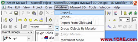 1 ANSYS Workbench與Ansoft Maxwell 電磁結(jié)構(gòu)耦合 - yliuchengzhuy - yliuchengzhuy的博客 ANSYS Workbench與Ansoft Maxwell 電磁結(jié)構(gòu)耦合案例Maxwell分析案例圖片7