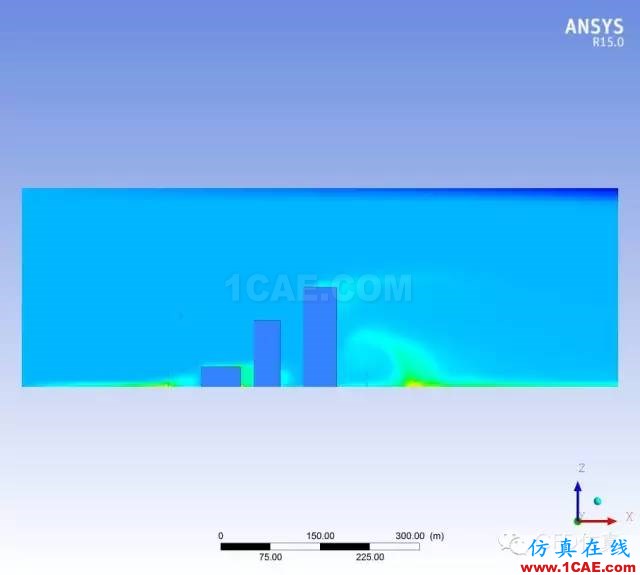 fluent城市建筑流體分析案例，氣流，風(fēng)，和霧霾fluent結(jié)果圖片7